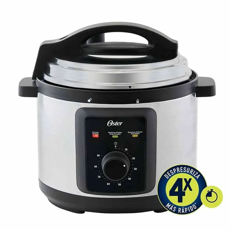 OSTER - Multi Olla Oster Rápida de Presión Eléctrica Manual 57L CKSTPCEC57M