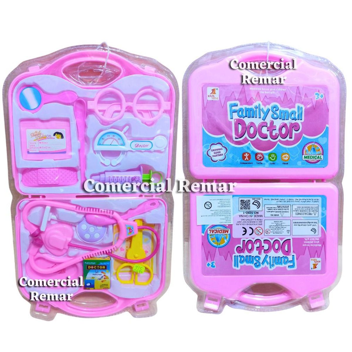 GENERICO - Set de Doctora Maleta para Niña Juego Didáctico Profesión