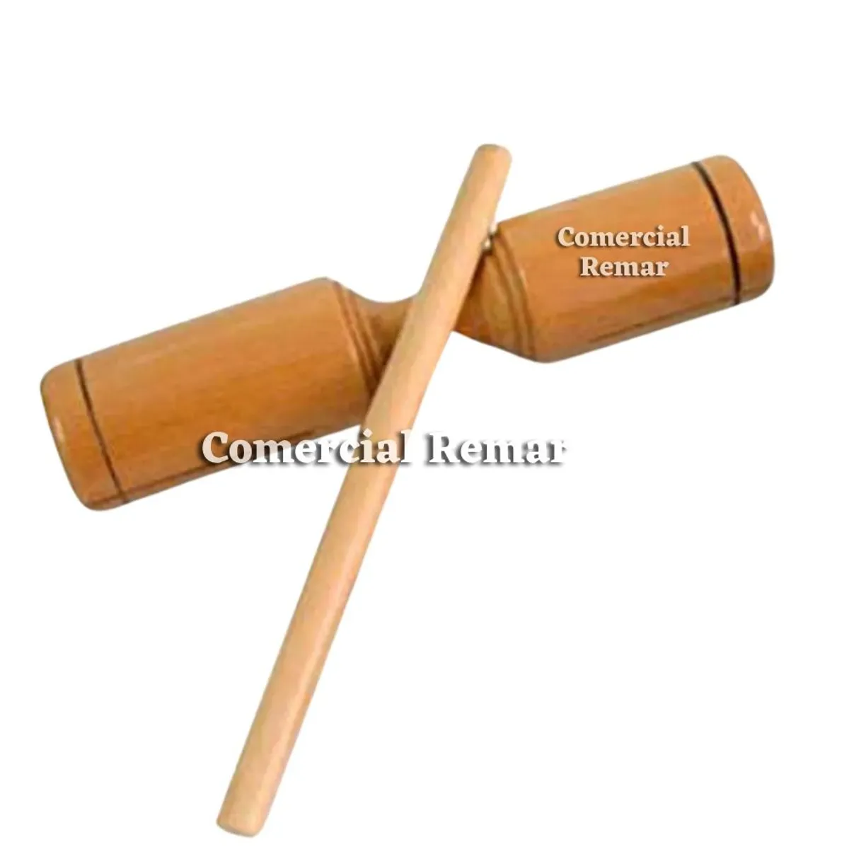 GENERICO - Toc Toc de Madera Instrumento Juguete Musical para Niños