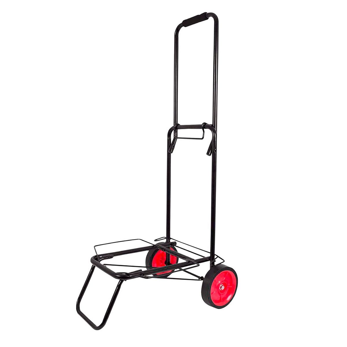 GENERICO - Coche Carrito Plegable NEGRO 50KG