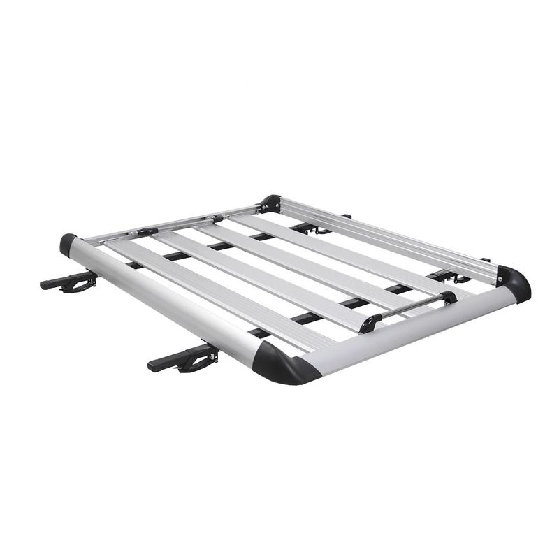 GENERICO - PARRILLA DE ALUMINIO PLANA 160 CM SILVER