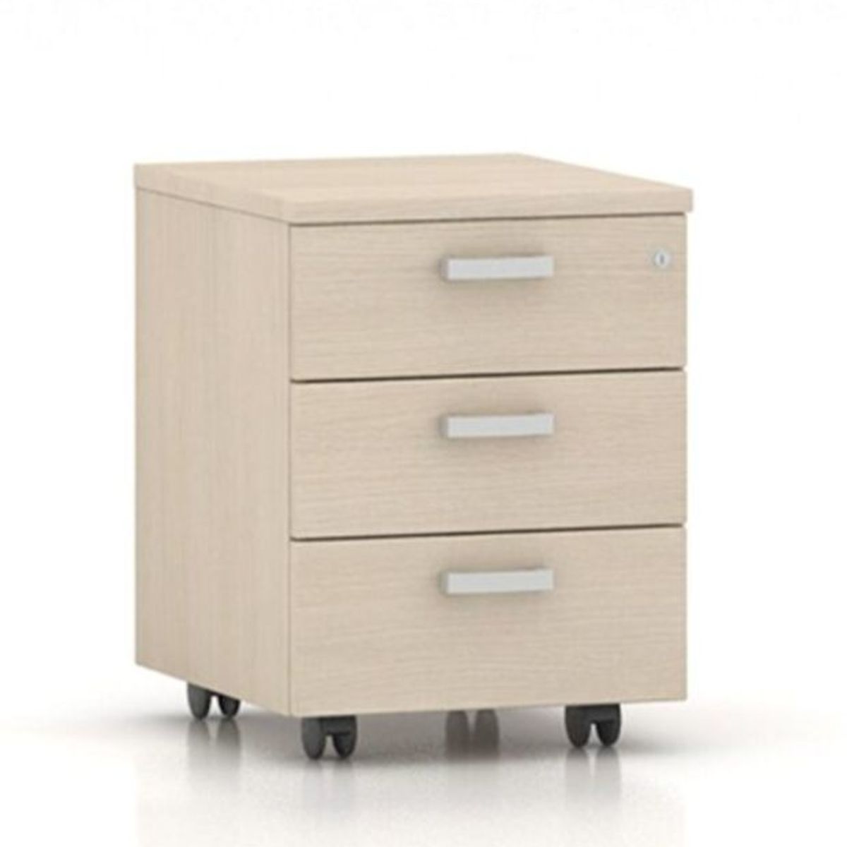 NACION MUEBLES - Archivador 3 cajones Cleo Beige Cleo