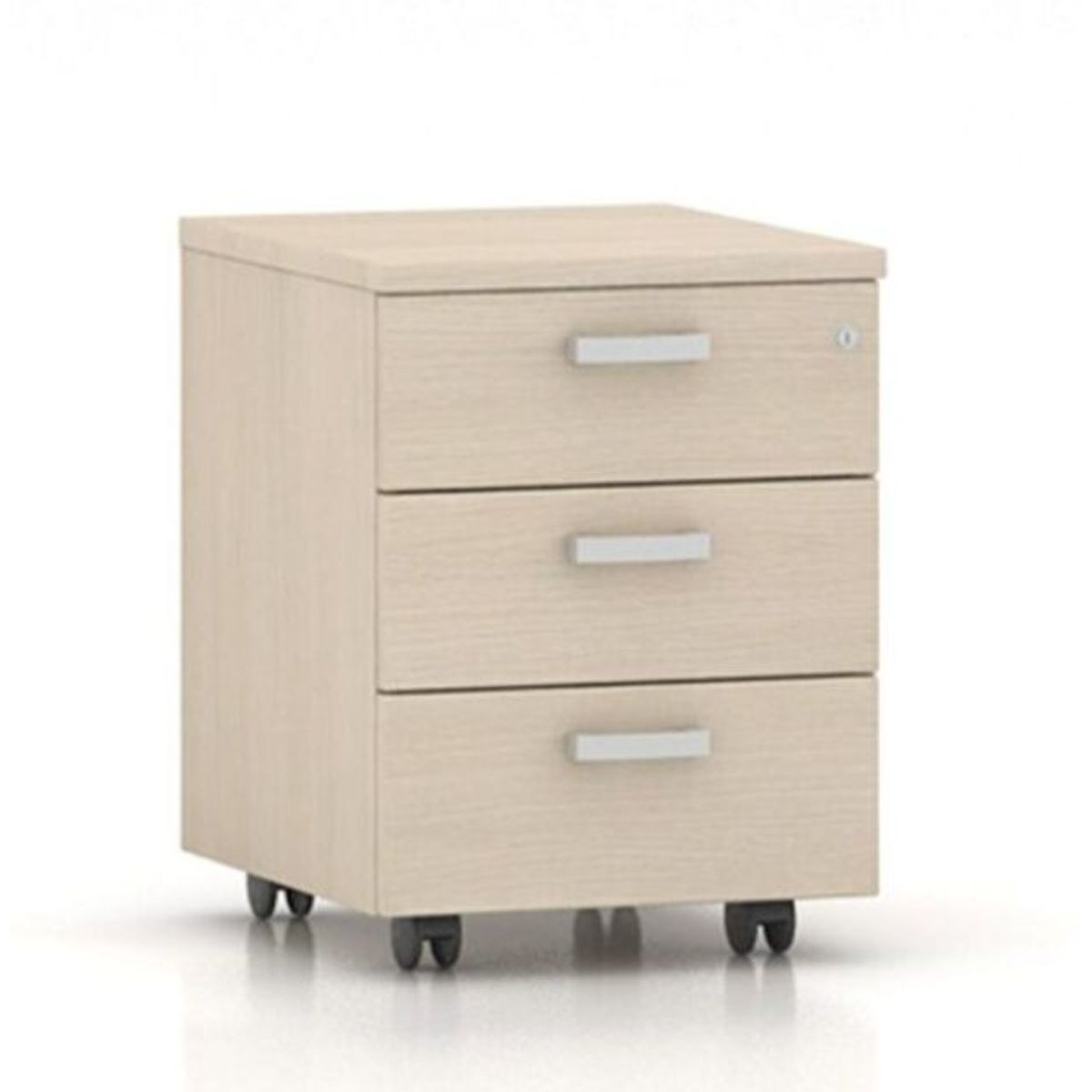 NACION MUEBLES - Archivador 3 cajones Cleo Beige Cleo