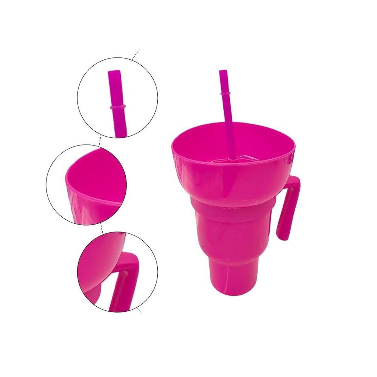 OTTOWARE - Vaso 2 en 1 para Snacks