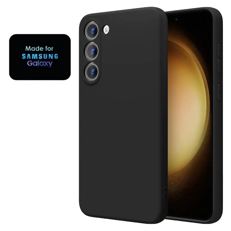 GENERICO - Silicone Case Samsung S23 Con Marca