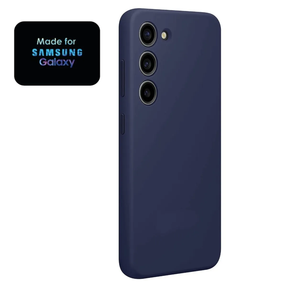 GENERICO - Silicone Case Samsung S23 Con Marca