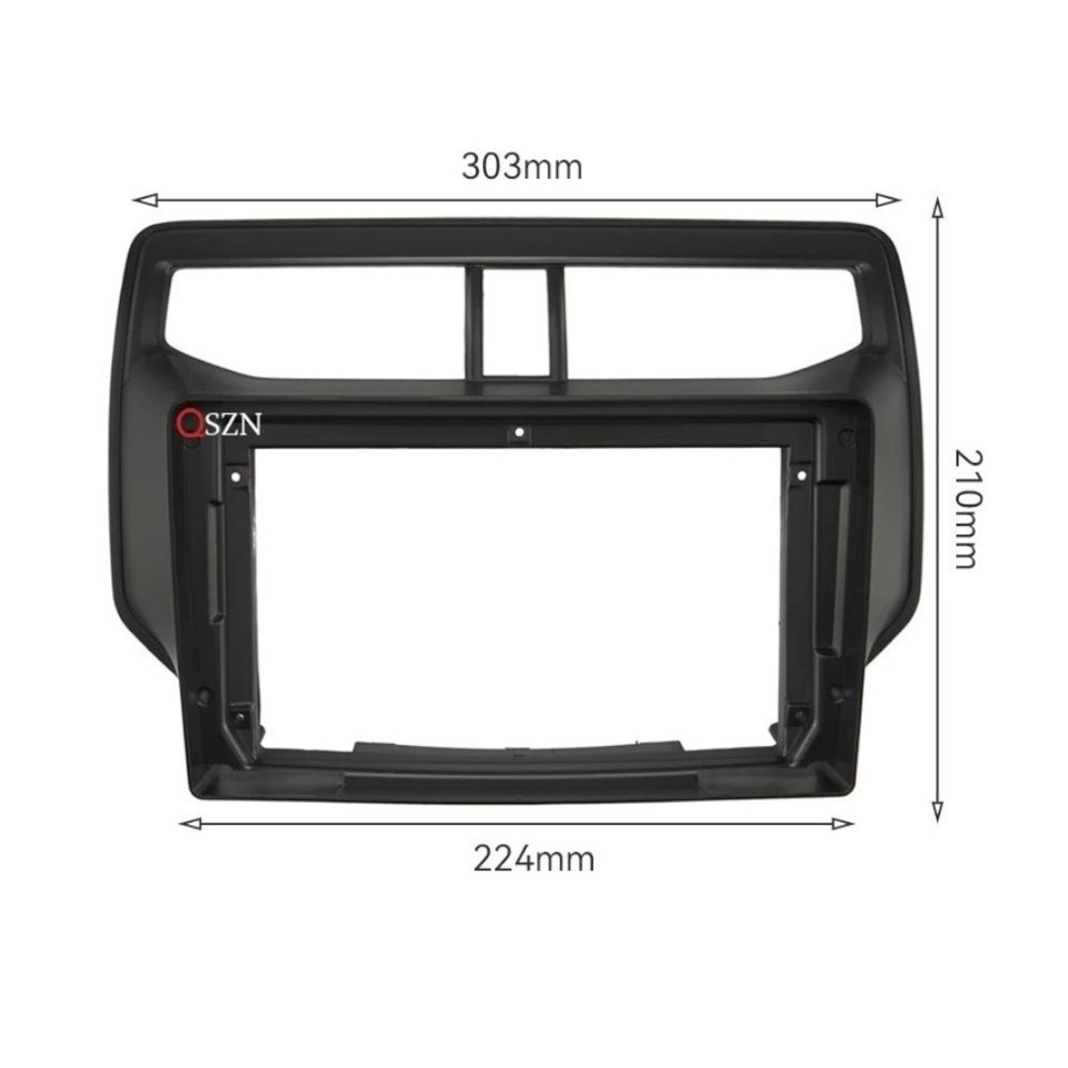 GENERICO - CONSOLA PARA RADIO ANDROID - TOYOTA RUSH 9 pulgadas 2018 al 2022