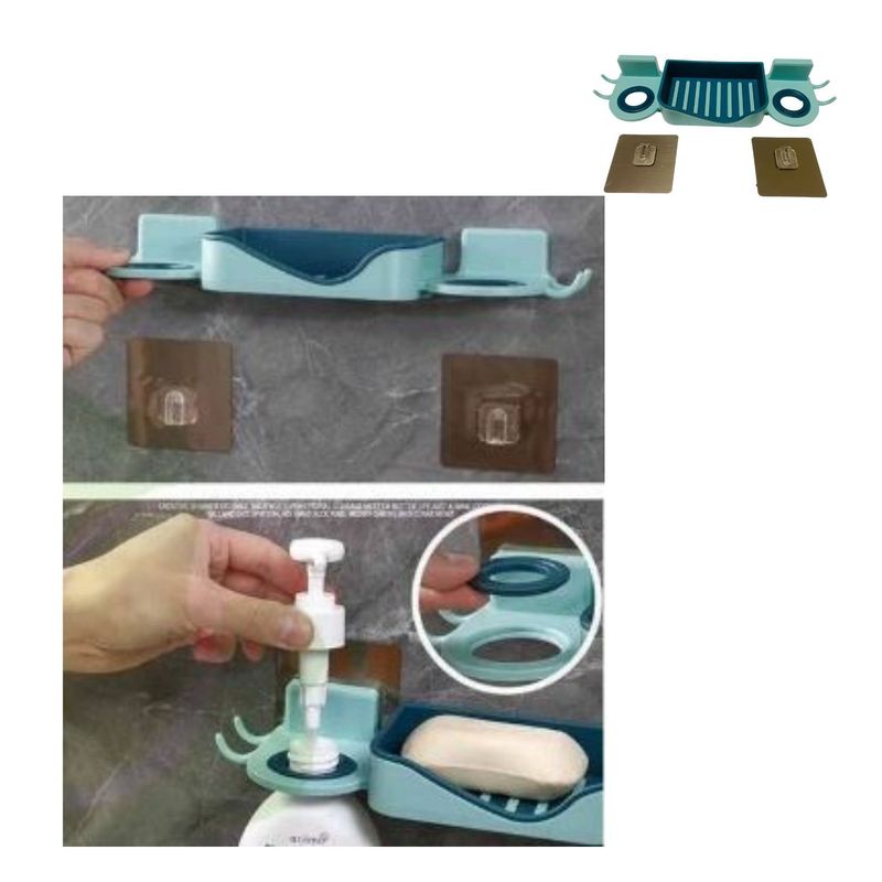 GENERICO - Jabonera para Baño Generico Verde