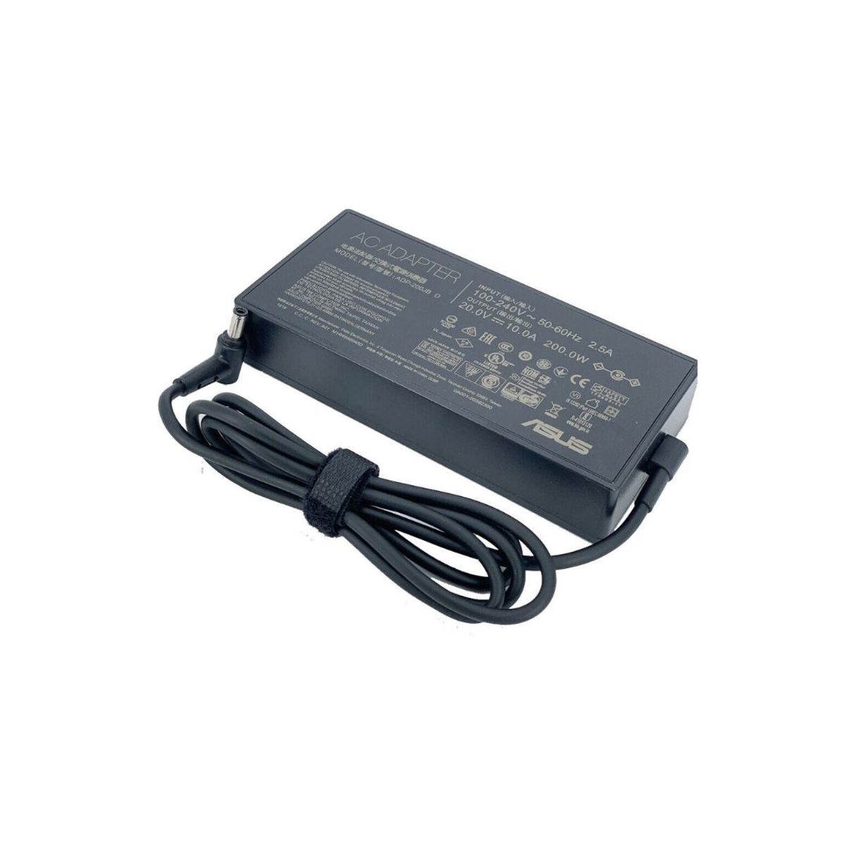 GENERICO - Cargador compatible con  Asus 20V.  10A. 200W. 6.0X 3.7 mm.  ADP200JB.