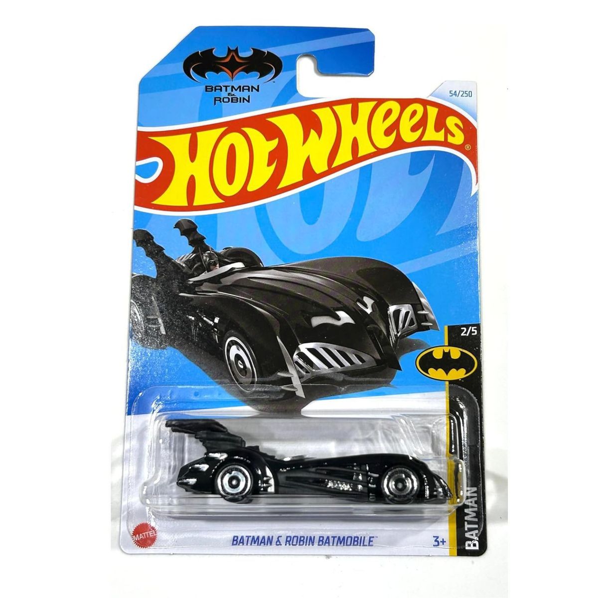 HOT WHEELS - Auto Hot Wheels Batman & Robin Batmobile
