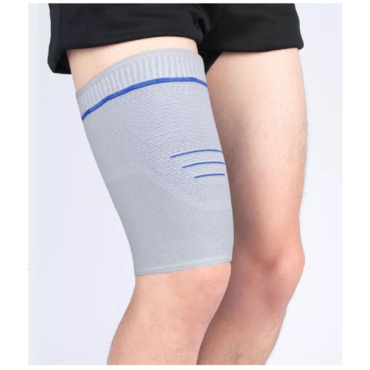 GENERICO - MUSLERA DE COMPRESIÓN GRIS TALLA L