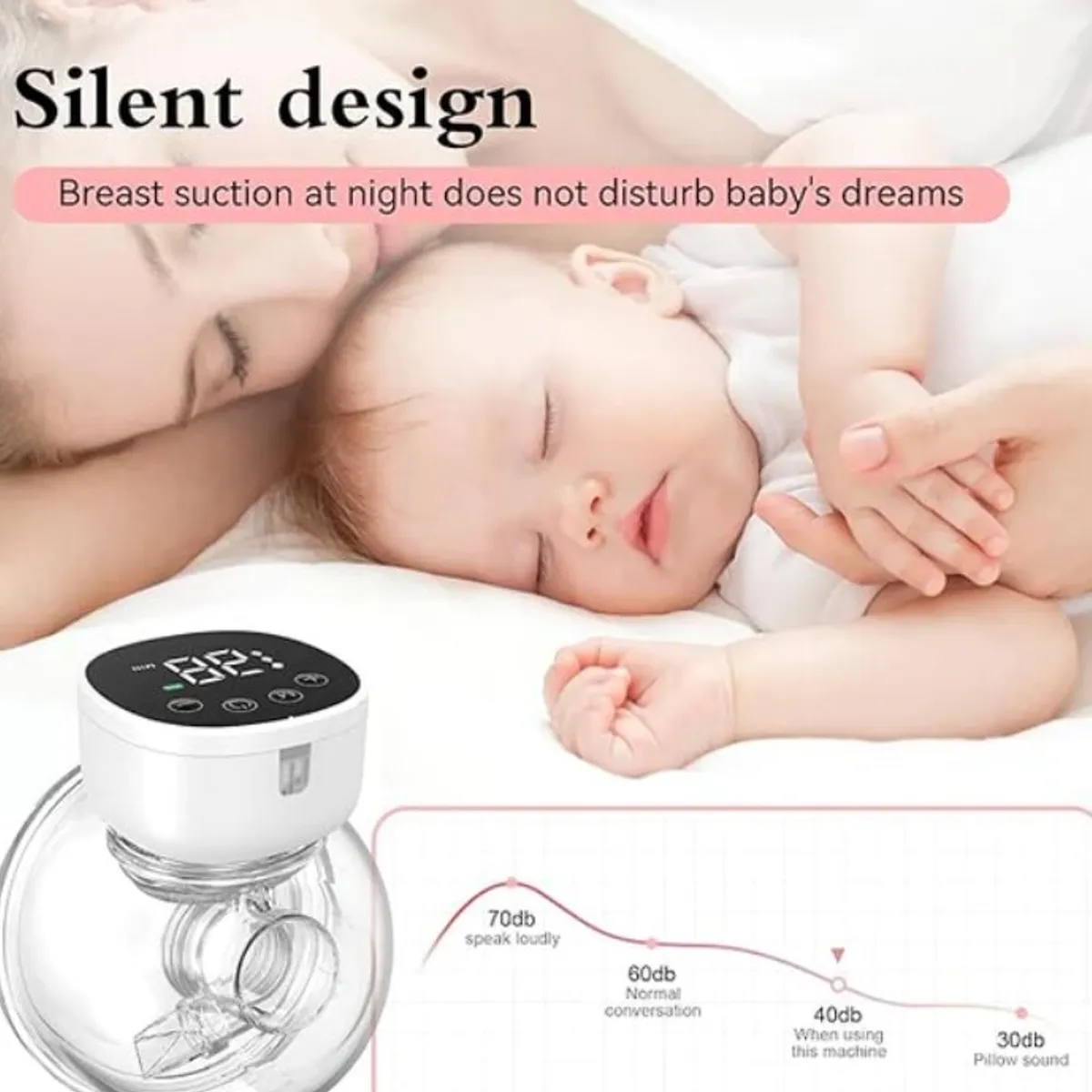 GENERICO - EXTRACTOR DE LECHE ELECTRICO MANOS LIBRES