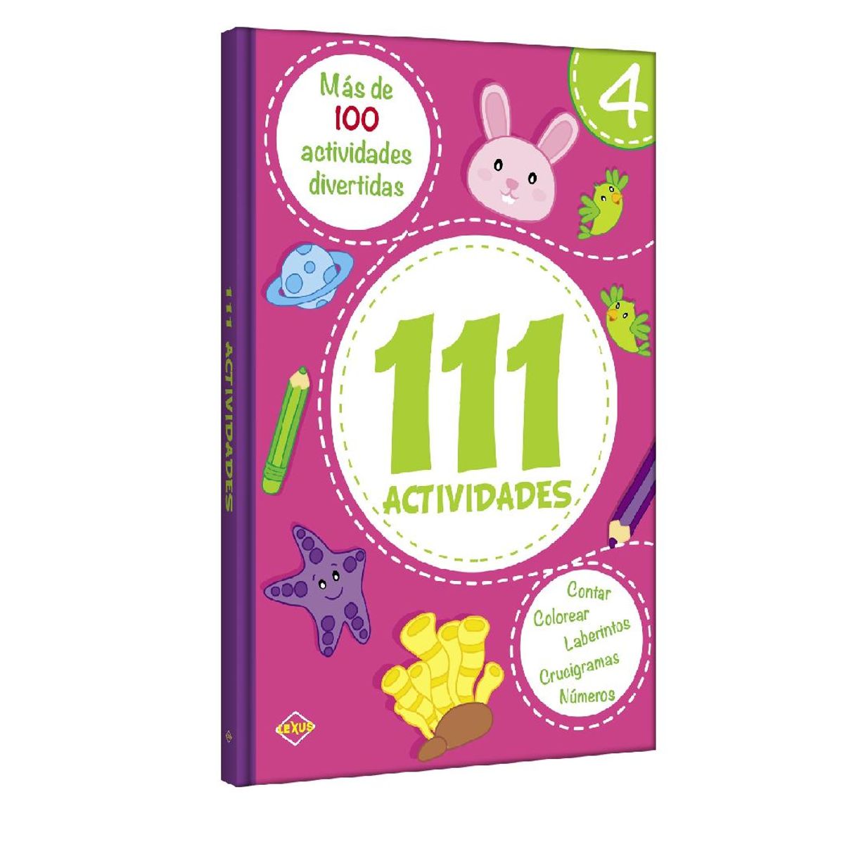GENERICO - Pack 2 libros de 111 actividades 3 Y 4