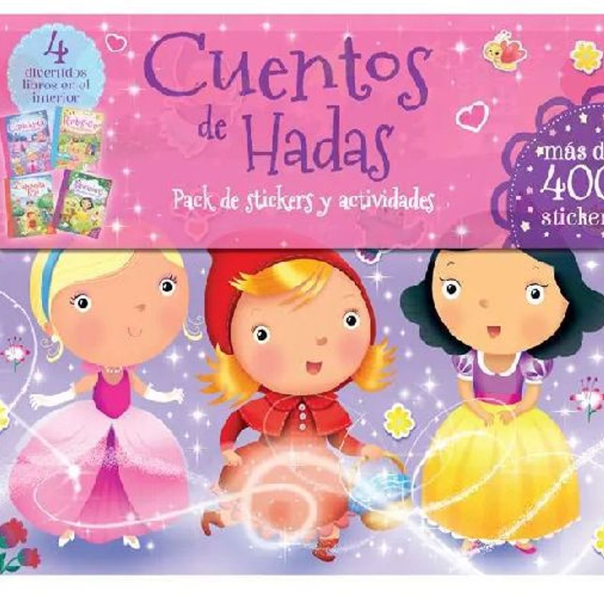 GENERICO - Cuentos de Hadas Pack de Stickers y Actividades