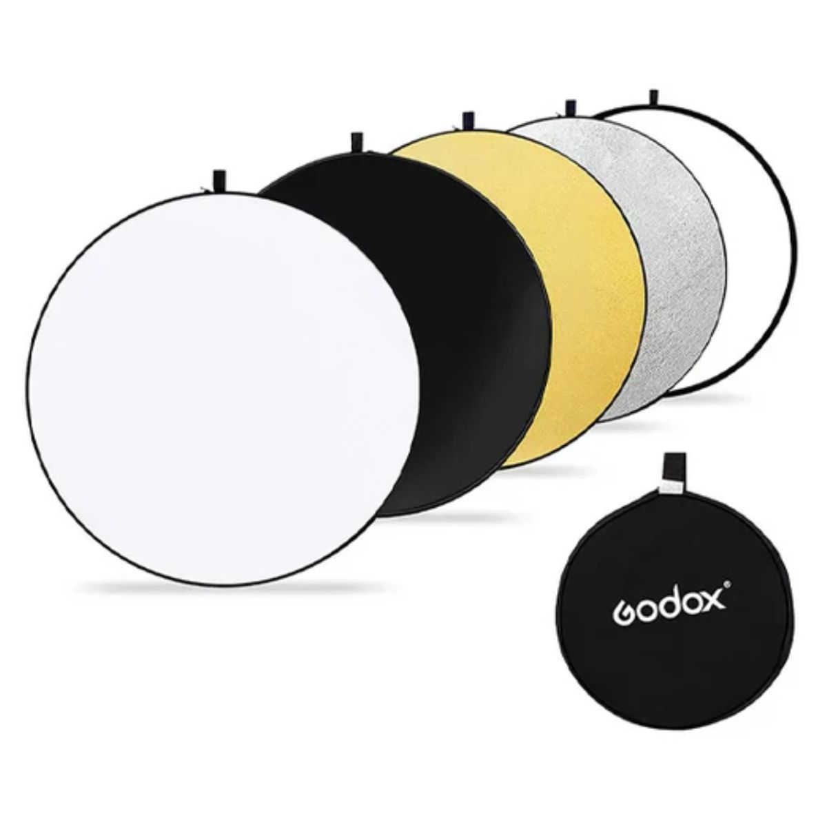 GODOX - Rebotador GODOX 80cm 5 colores en 1
