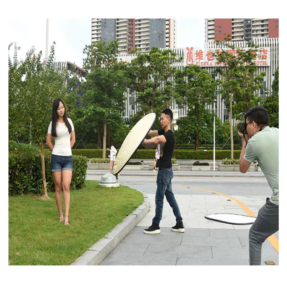 GODOX - Rebotador GODOX 80cm 5 colores en 1