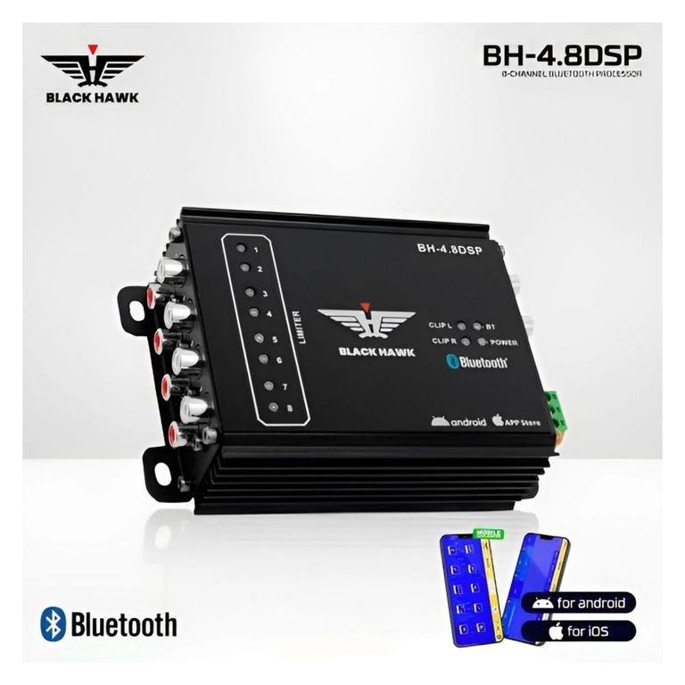 PROCESADOR DIGITAL DSP BLUETOOTH 8 BANDAS - BLACK HAWK | Sodimac Perú
