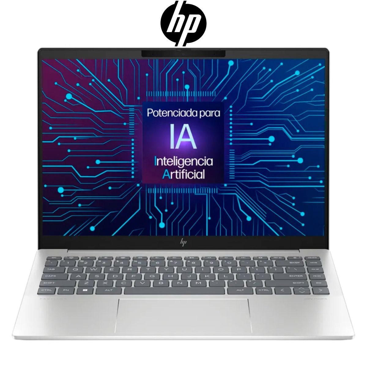 HP - Laptop HP Pavilion Plus 14-ew1002la 14” 2.8K OLED, Core Ultra 7-155H, Ram 32GB, Ssd 1 TB, Win 11