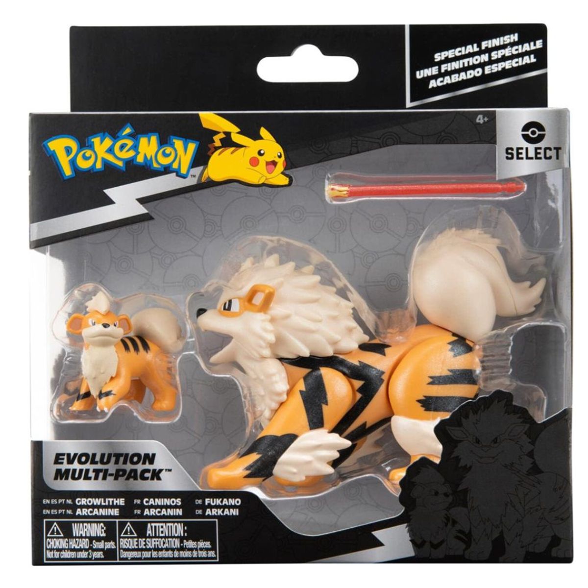 POKEMON - Pokemon Select Evolutions Growlite Arcanine