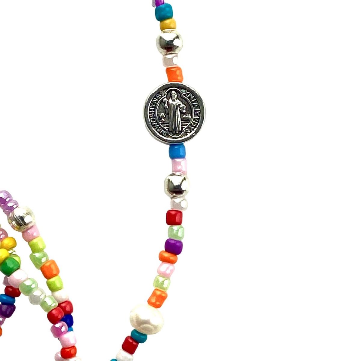 SANTORAL - Sujetador de Lentes Medalla de San Benito