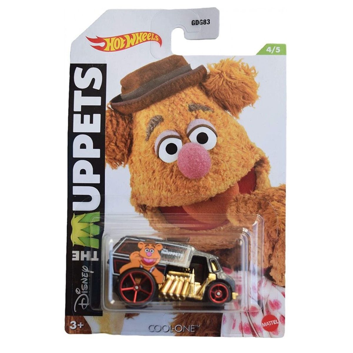 HOT WHEELS - Hot Wheels Diecast Muppets Cool One Negro