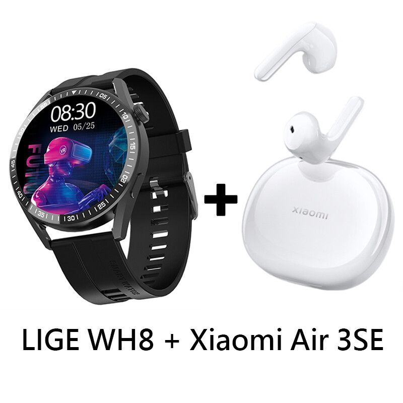 XIAOMI - Audífonos Bluetooth Xiaomi Air 3 SE y Reloj Inteligente WH8
