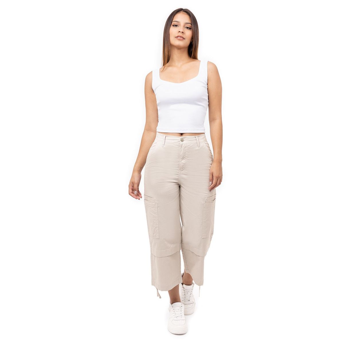 PIONIER - Cargo Tafeta Mujer Arena Jimza