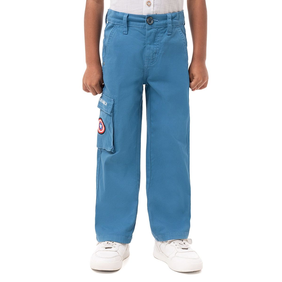 PIONIER - Cargo Drill Stretch Niño Azul Lebron-Marvel