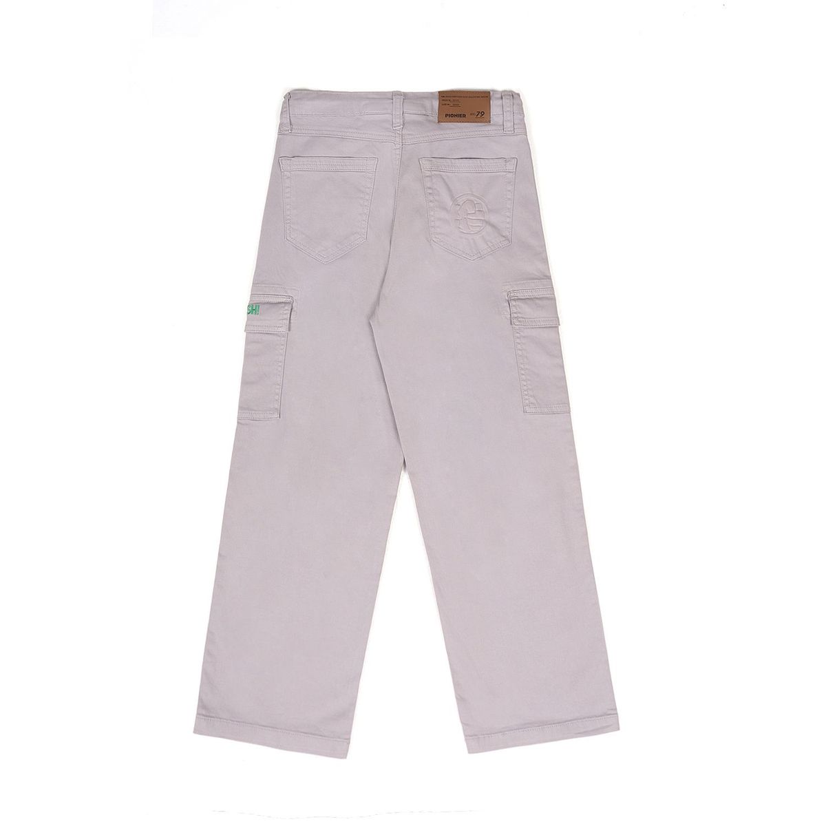 PIONIER - Cargo Drill Stretch Niño Plata Gennaro-Marvel