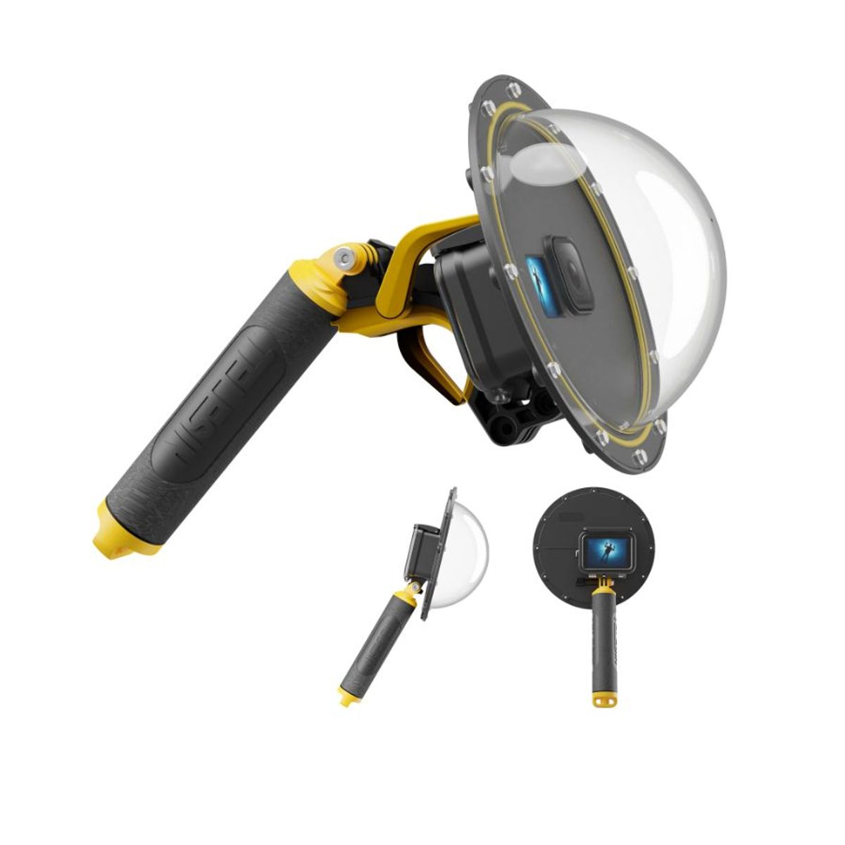 TELESIN - Dome Port para GoPro Hero 12-11-10-9 marca TELESIN