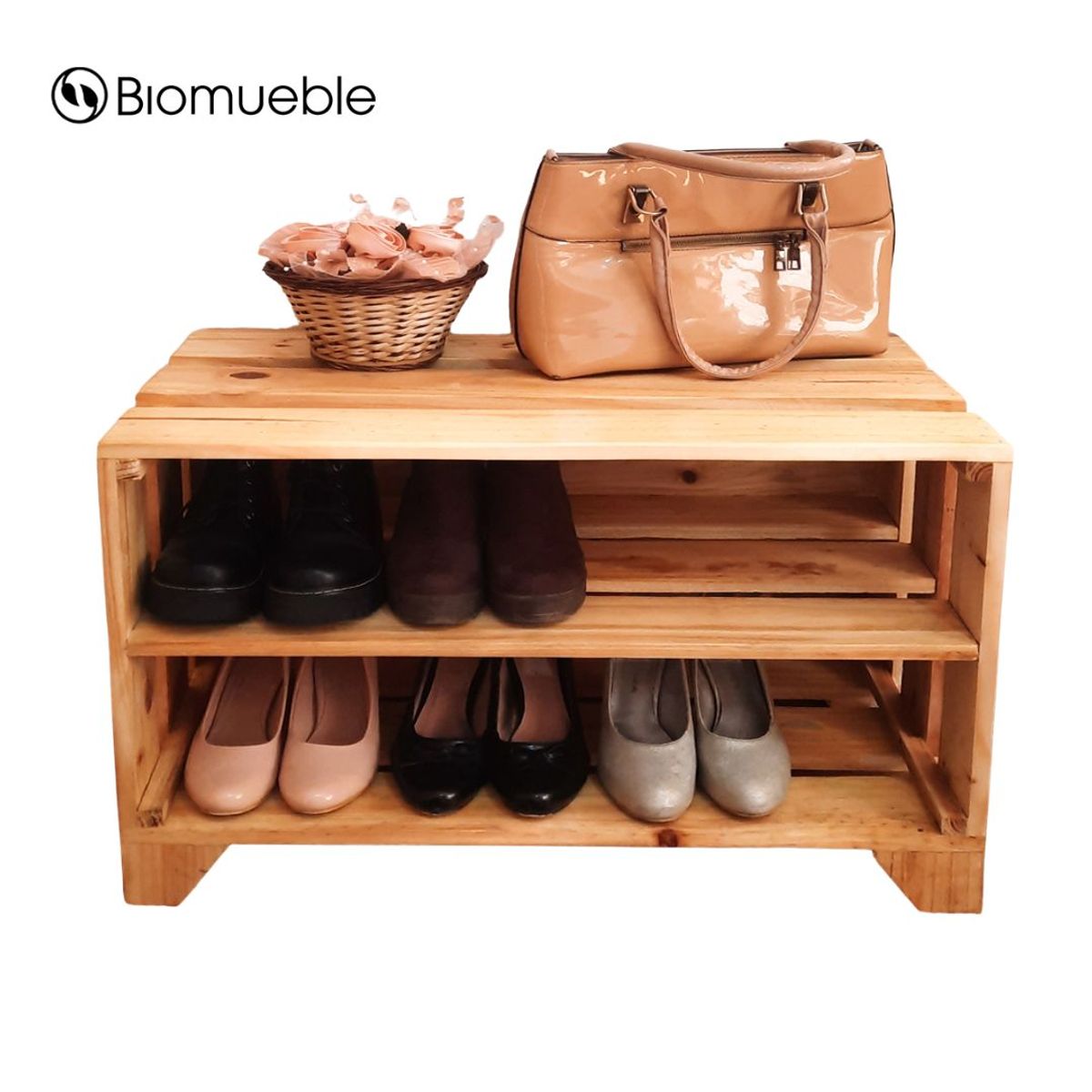 GENERICO - Zapatera Zara de palets de pino