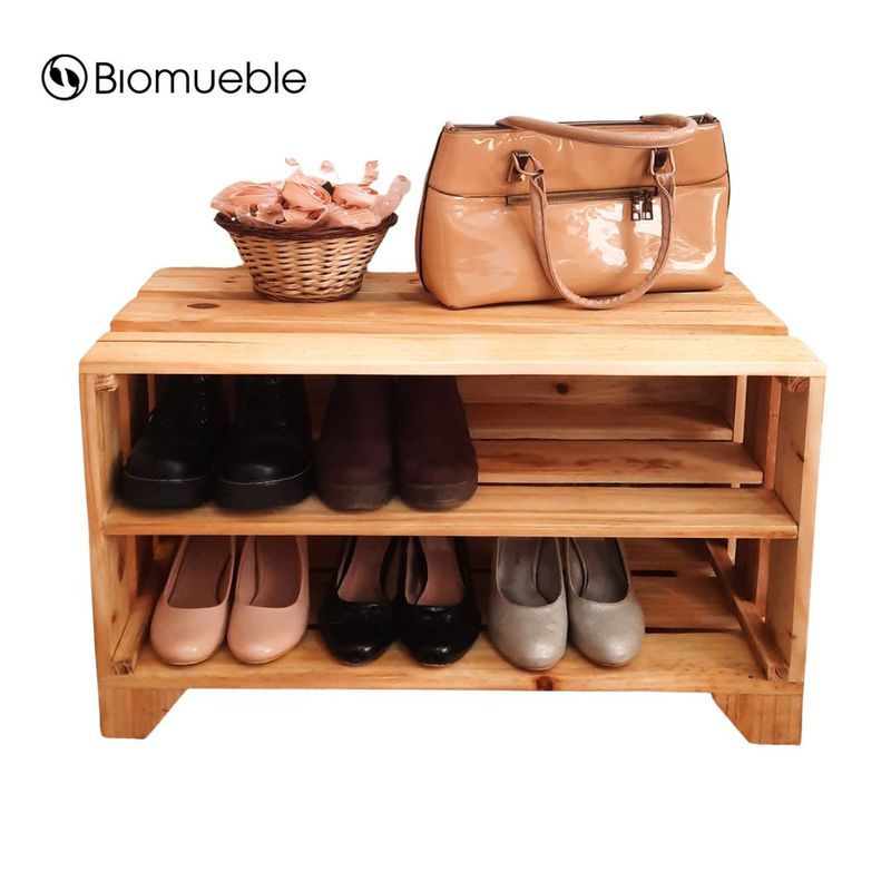 GENERICO - Zapatera Zara de palets de pino