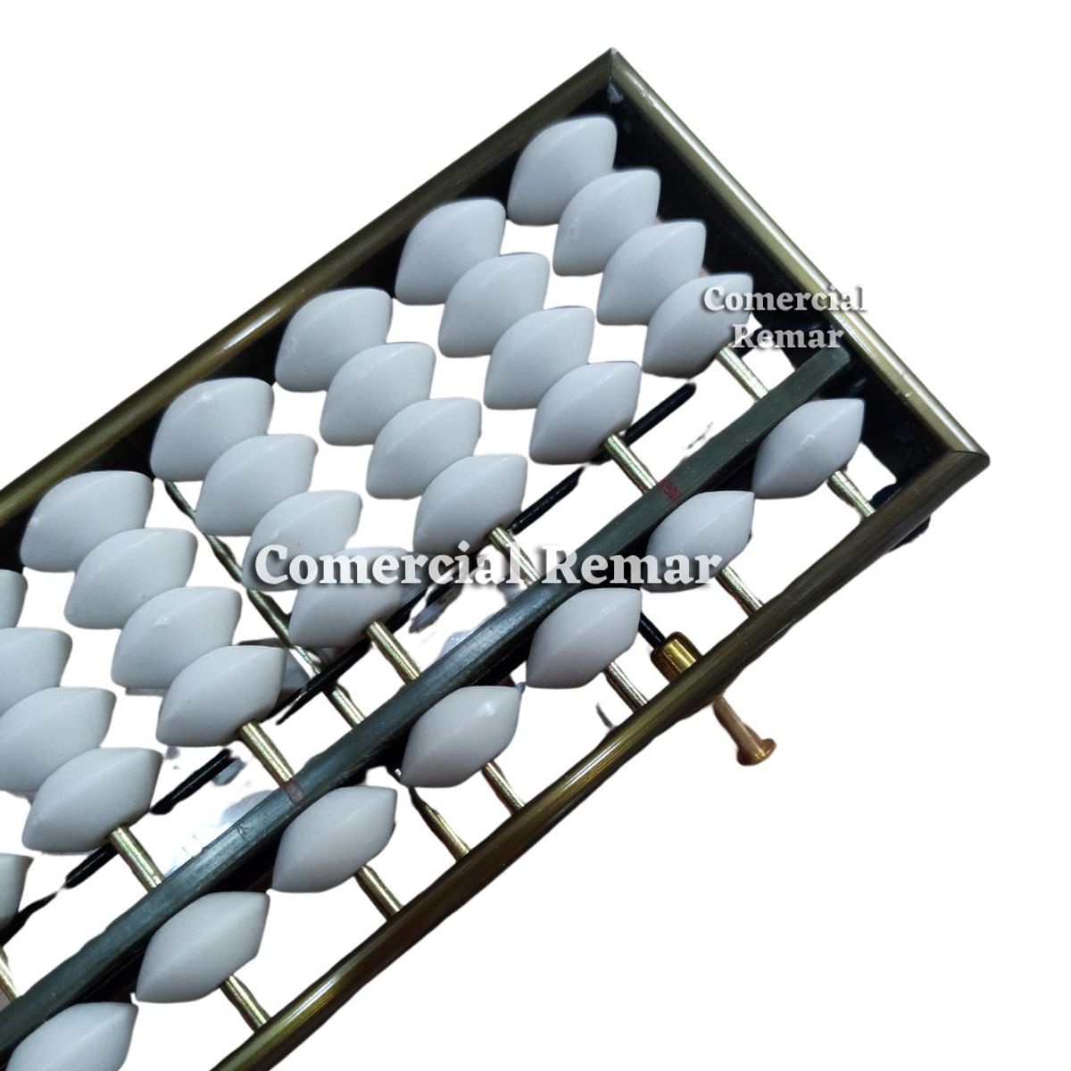 GENERICO - Soroban de Metal Abaco Japonés Juego Didáctico Matemático