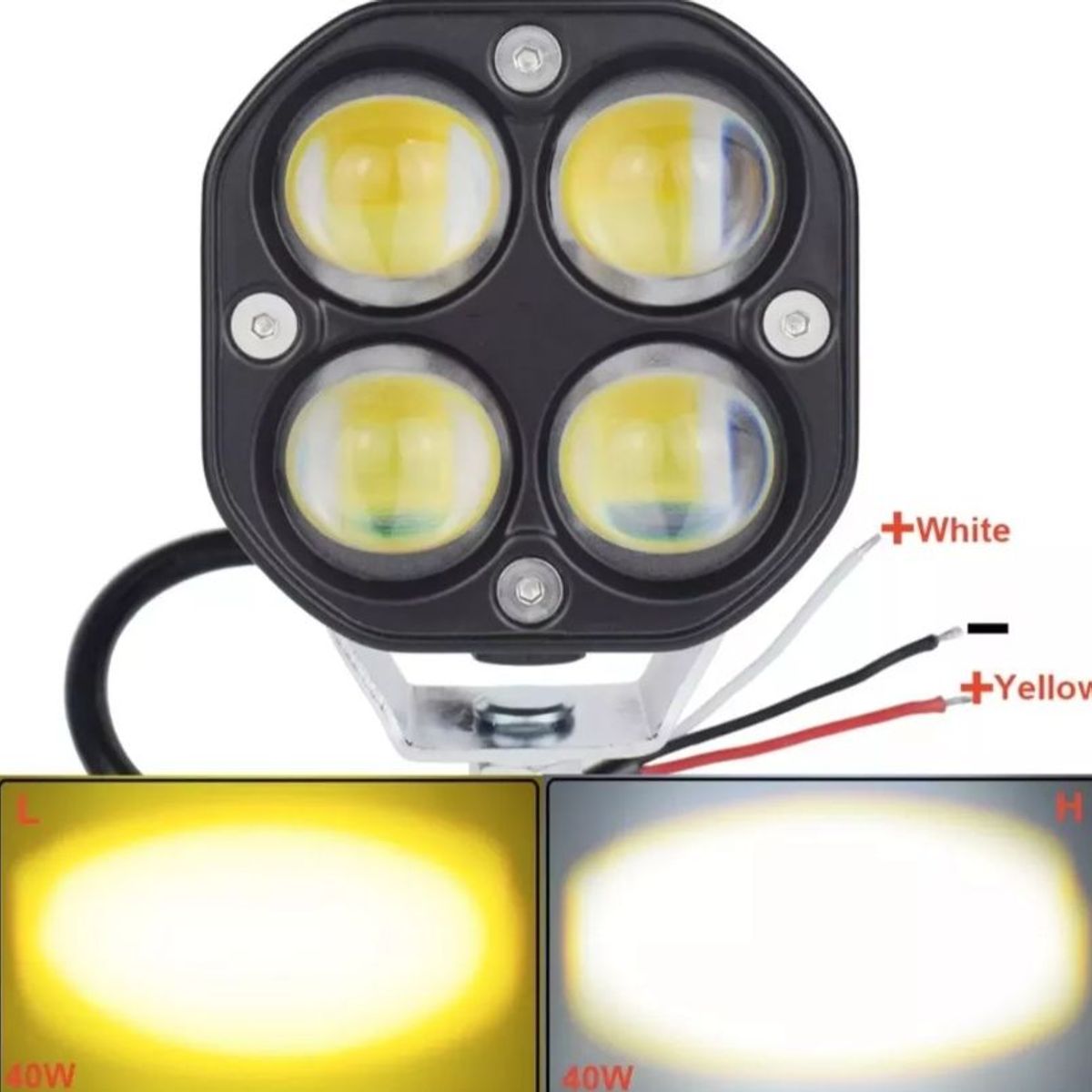 GENERICO - Neblinero exploradora led offroad carro moto camioneta