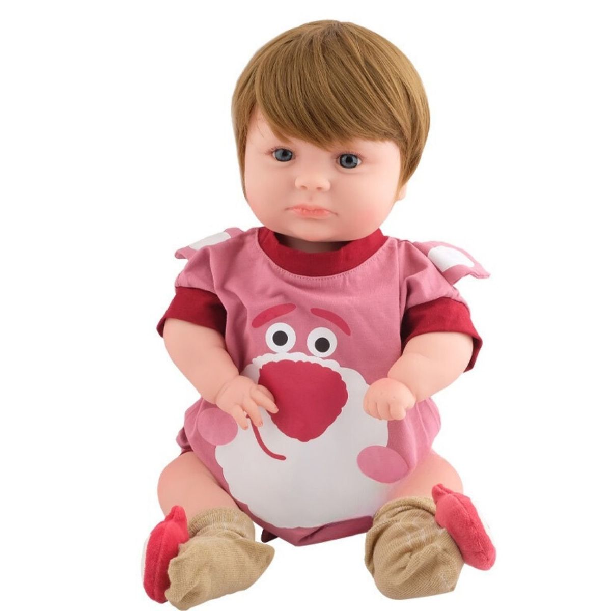 GENERICO - Bebe Tipo Reborn Interactivo 50 cm -AD2204 LOT