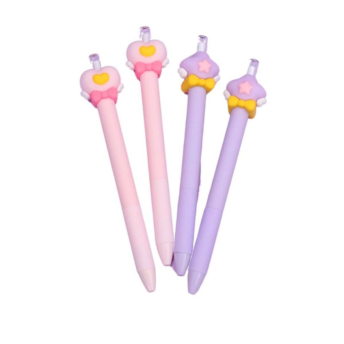 GENERICO - Lapiz infinito Corazón estrella - Pack x 4 unidades