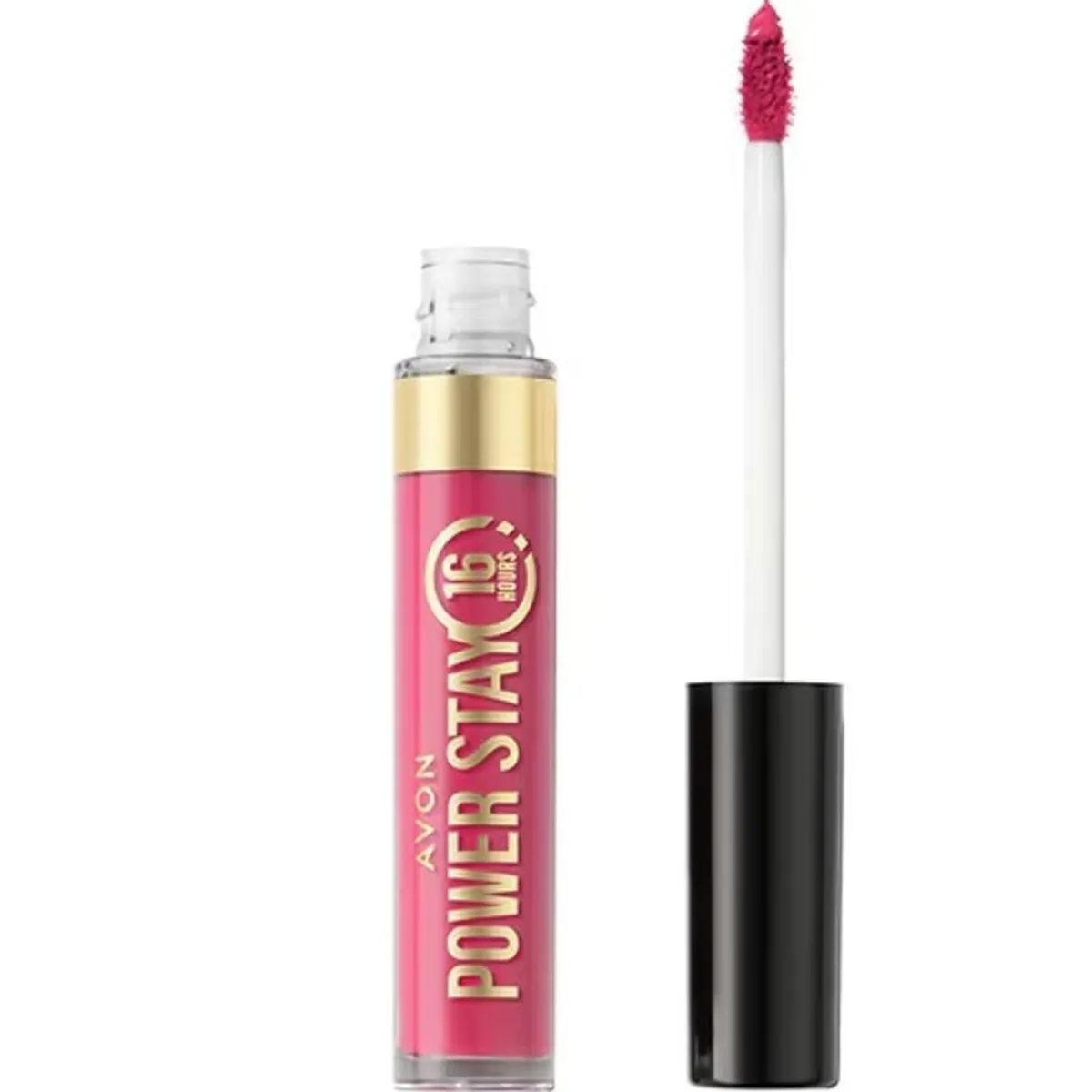 AVON - Avon Power Stay Labial Líquido 16horas - RELENTLESS ROSE