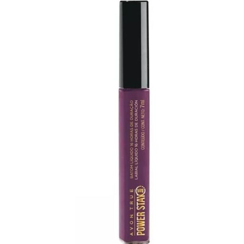 AVON - Avon Power Stay Labial Líquido 16horas - POWER ON PLUM