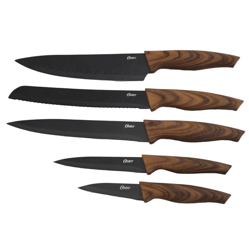 OSTER - Cuchillos Oster Set de 5 piezas Acero inoxidable Godfrey