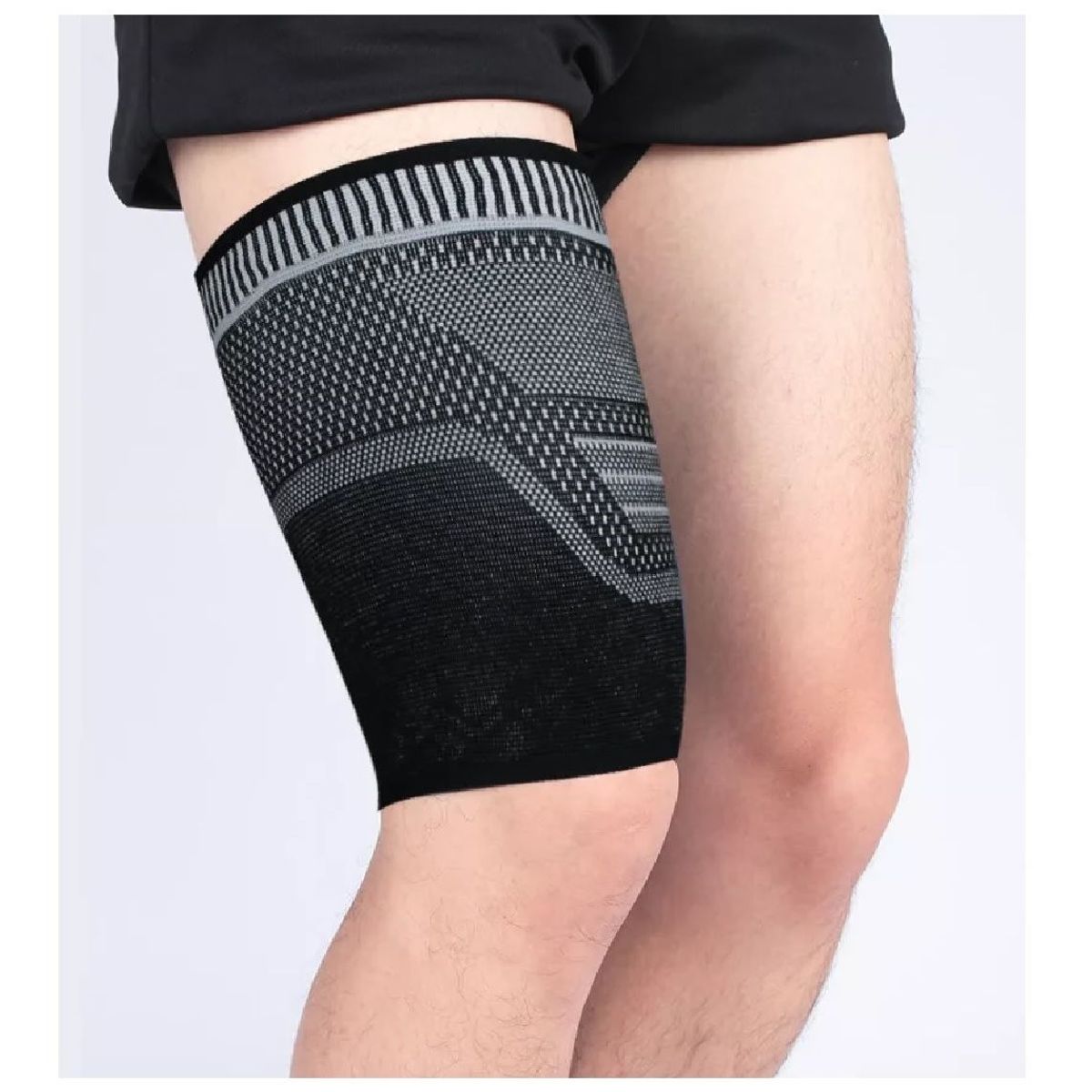 GENERICO - MUSLERA DE COMPRESIÓN NEGRO TALLA XL