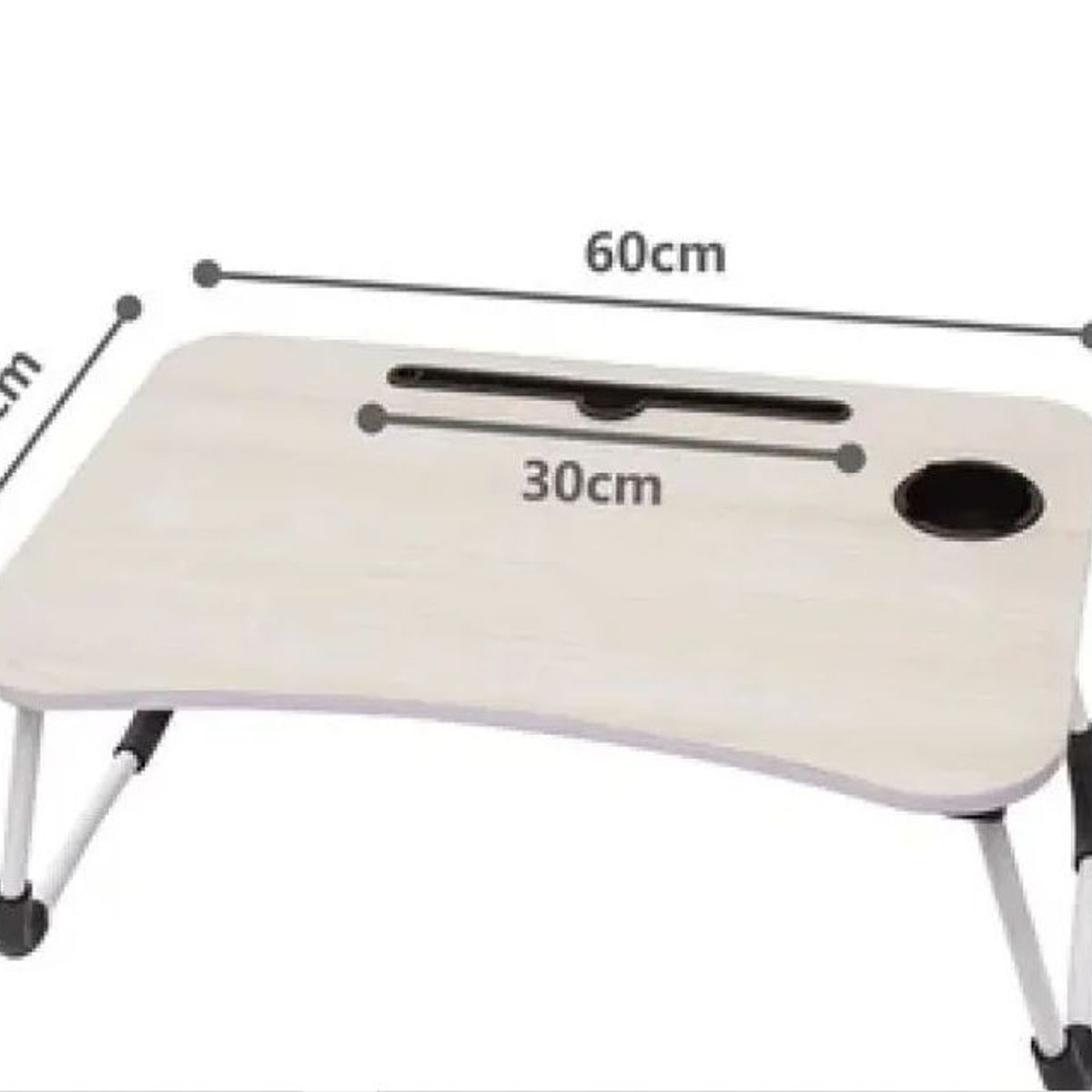 GENERICO - Mesa para Laptop Plegable Portátil Multifunción negro