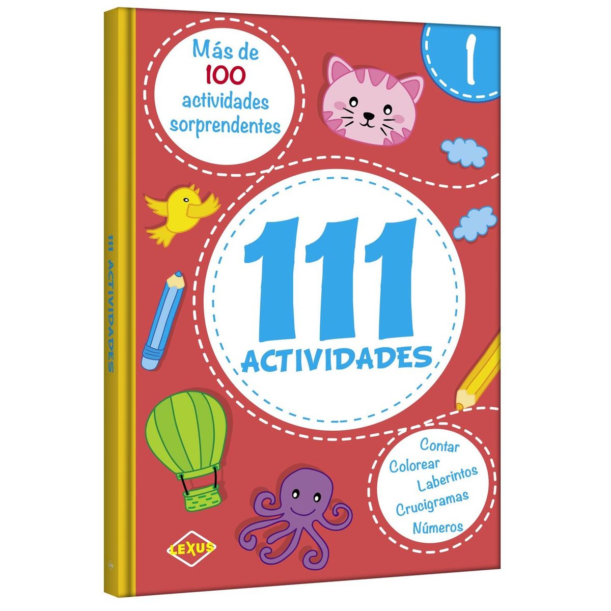 GENERICO - Pack 2 libros de 111 actividades 1 y 2