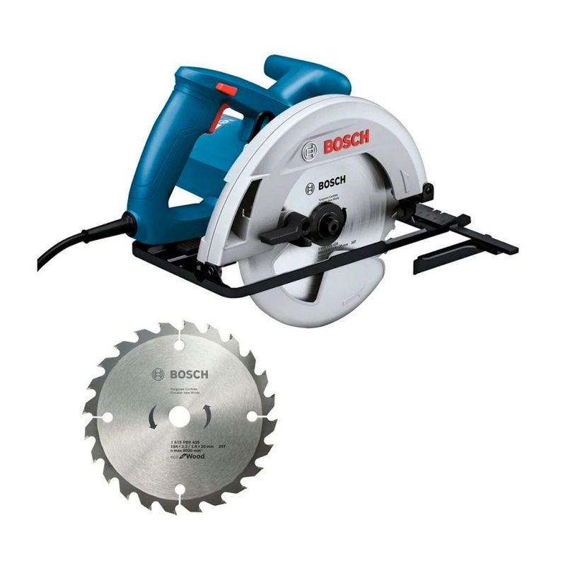 BOSCH - Sierra Circular Bosch GKS 130  7-1/4″ 184 mm 1300W 64mm