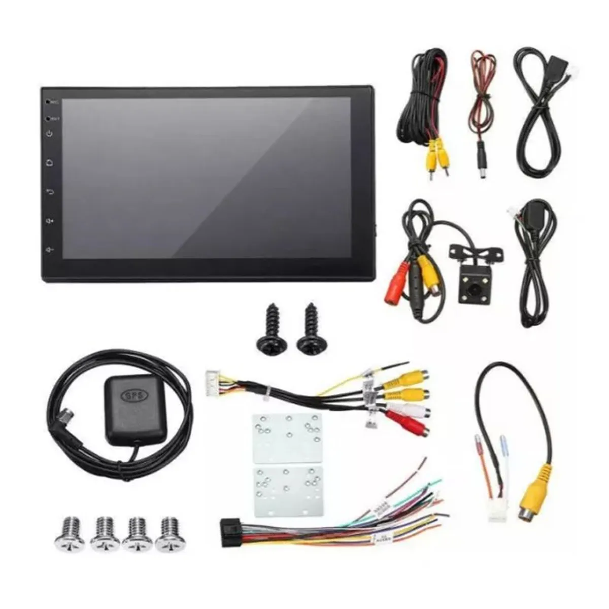 GENERICO - Autoradio MP5 Android Táctil Cámara retroceso Bluetooth Usb Auto Radio