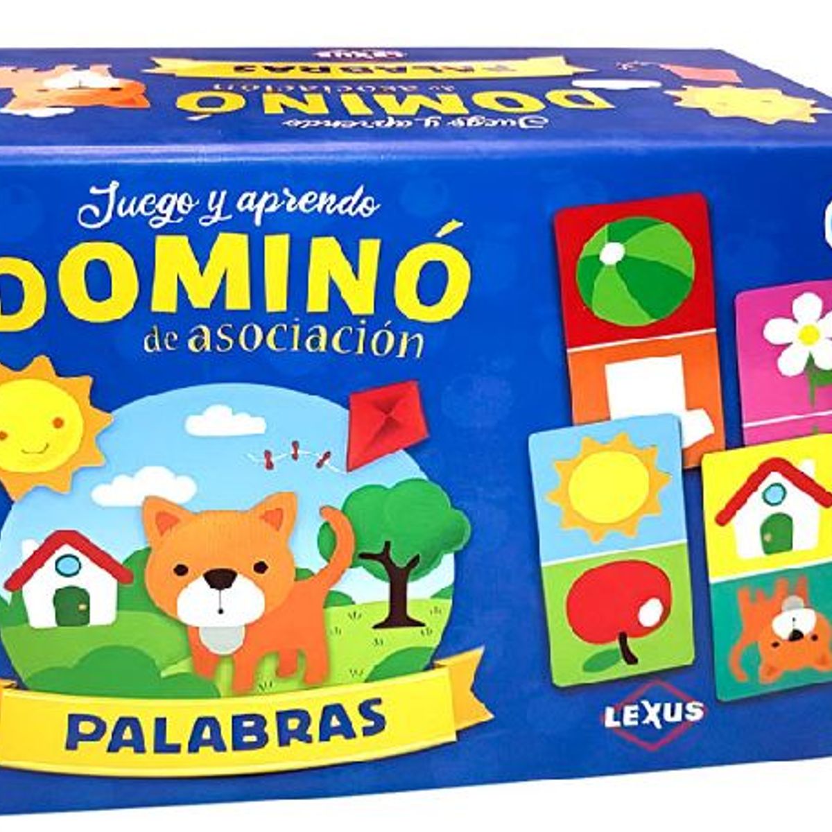 GENERICO - Juega y Aprende Domino de asociación - Palabras