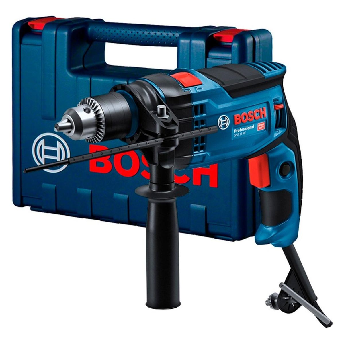 BOSCH - Taladro Percutor  1/2″ 850W 3500 rpm Bosch GSB 16 RE