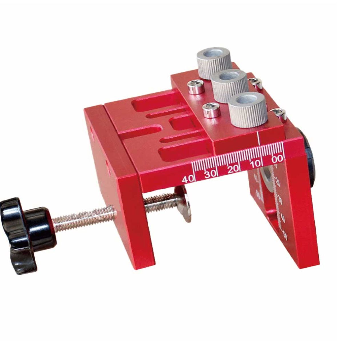 GENERICO - Kit Guia De Perforación Para Sistema Minifix En Melamina