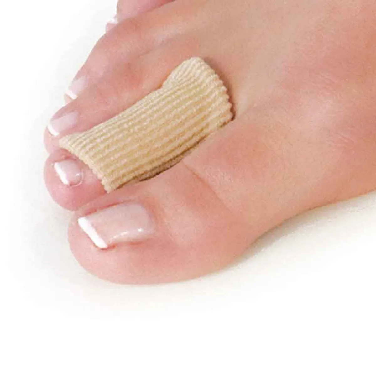 GENERICO - Tubo recortable anillos de gel para dedos Talla M