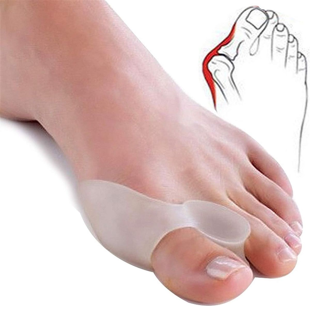 SILIFORM - Protector de Juanete Duo con separador taba