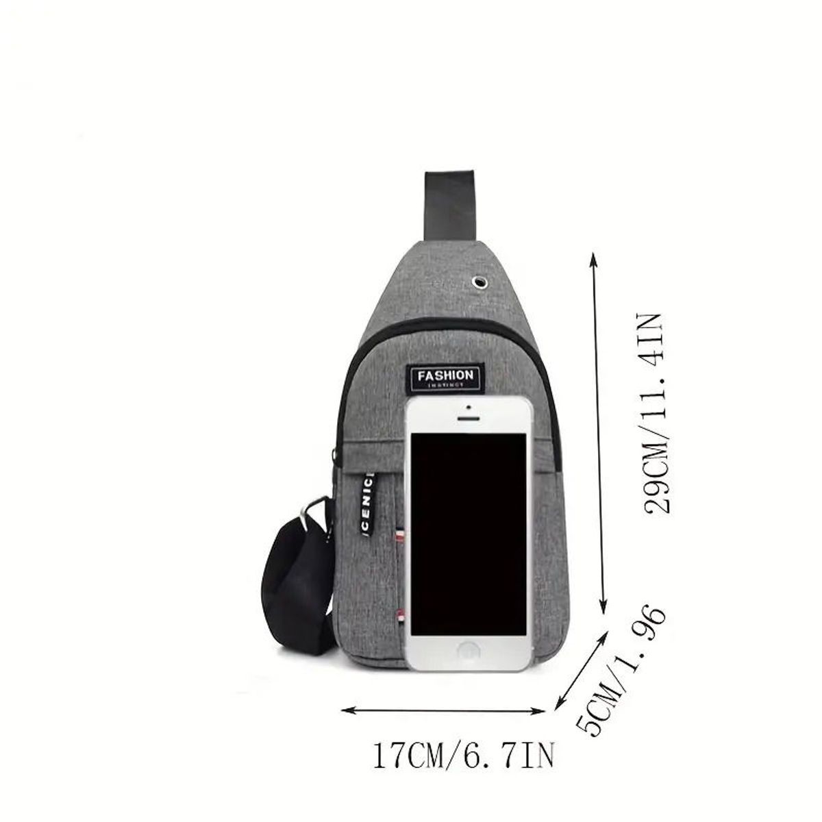 INSPIRA MARKET - Mochila Morral Bandolera Riñonera Cruzado Juvenil Antirrobo